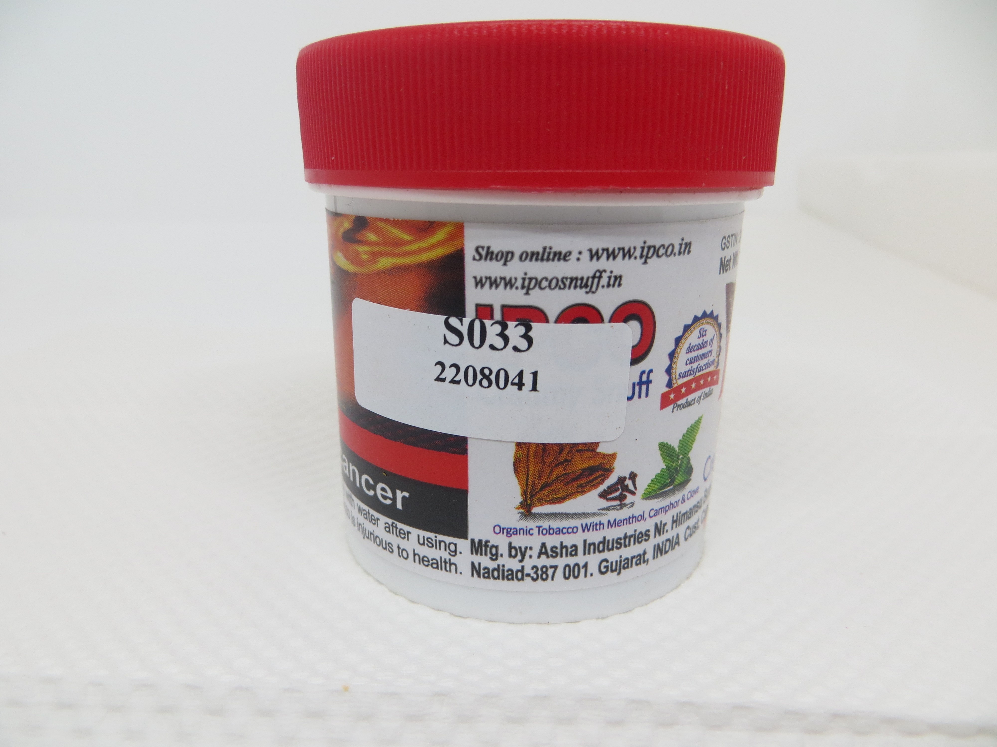 ipco tobacco paste Healis